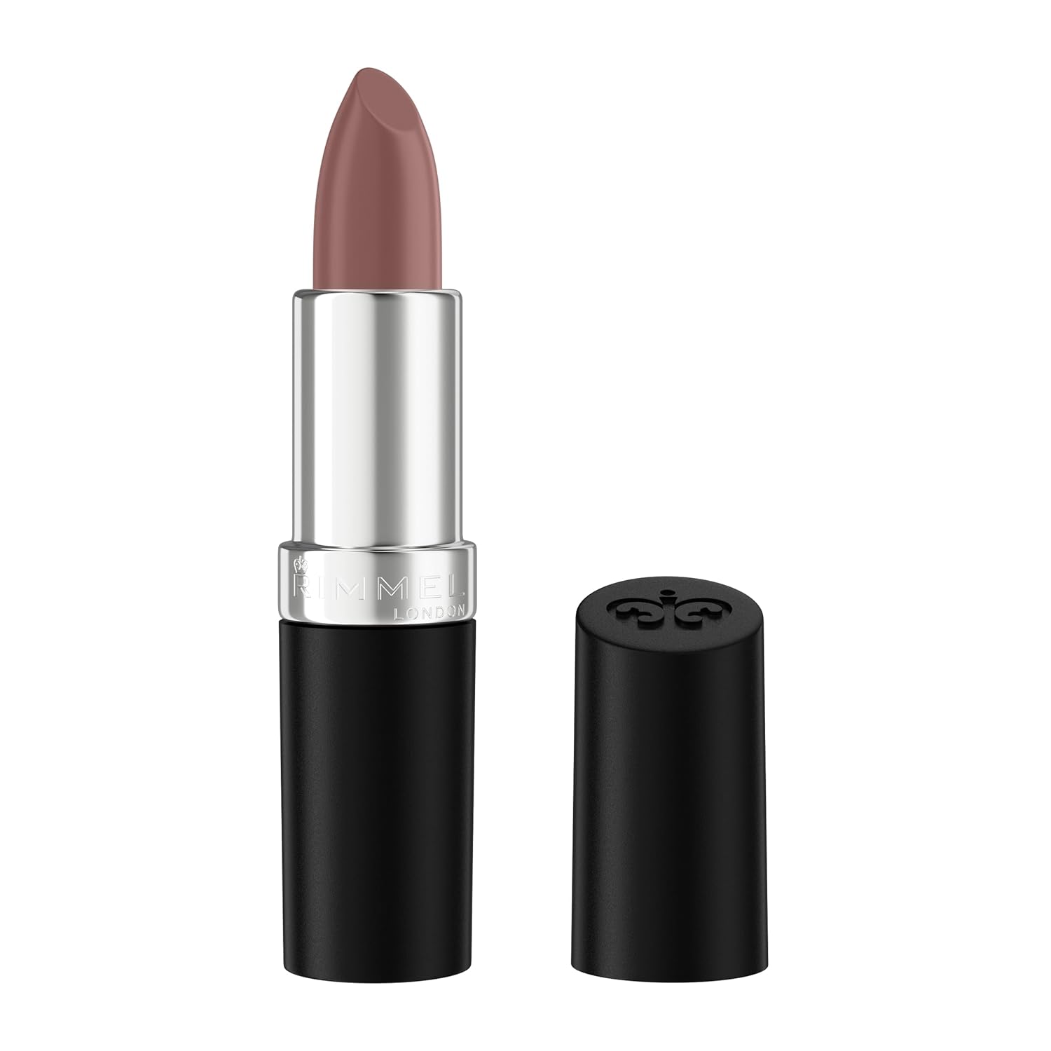 Rimmel Lasting Finish Lipstick | Up to 8 Hours of Intense Lip Color with Color Protect Technology and Exclusive Black Diamond Complex | 0.14 fl oz (Pack of 1) | 002 Candy