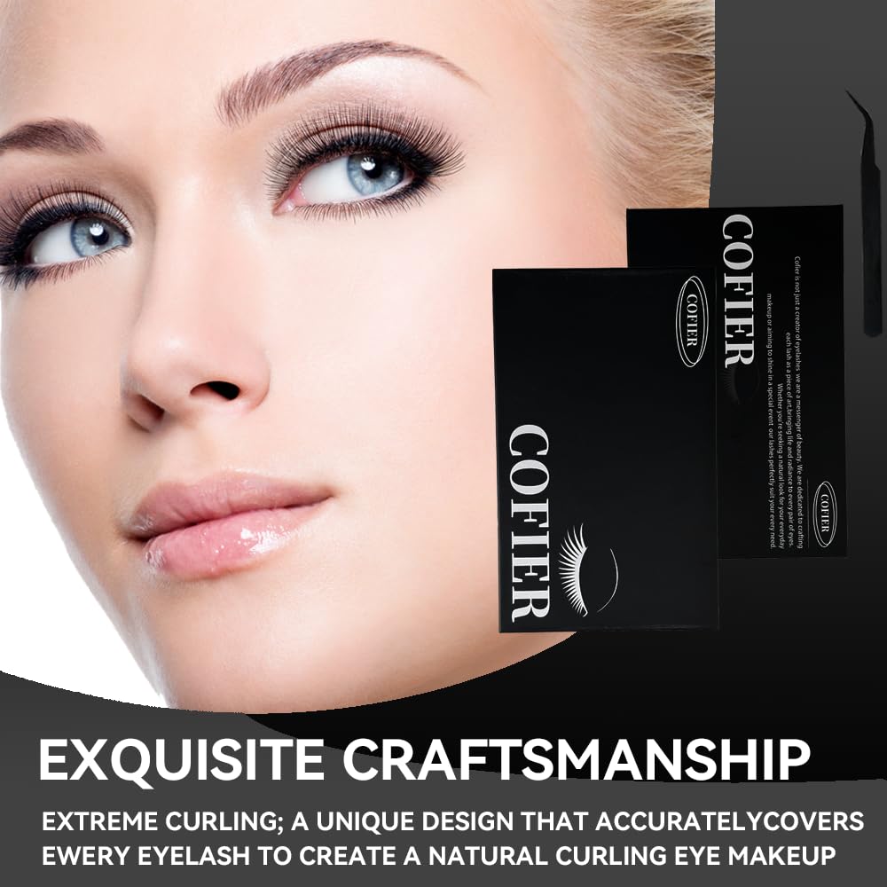 Wispy Lash Clusters Kit, 80 Pcs Individual Eyelash Clusters (10-18mm C Curl) - DIY Lash Extension Kit with Lash Glue, Sealant & Tweezers, Natural Fluffy Fake Lashes for Home Use, Beginners Friendly