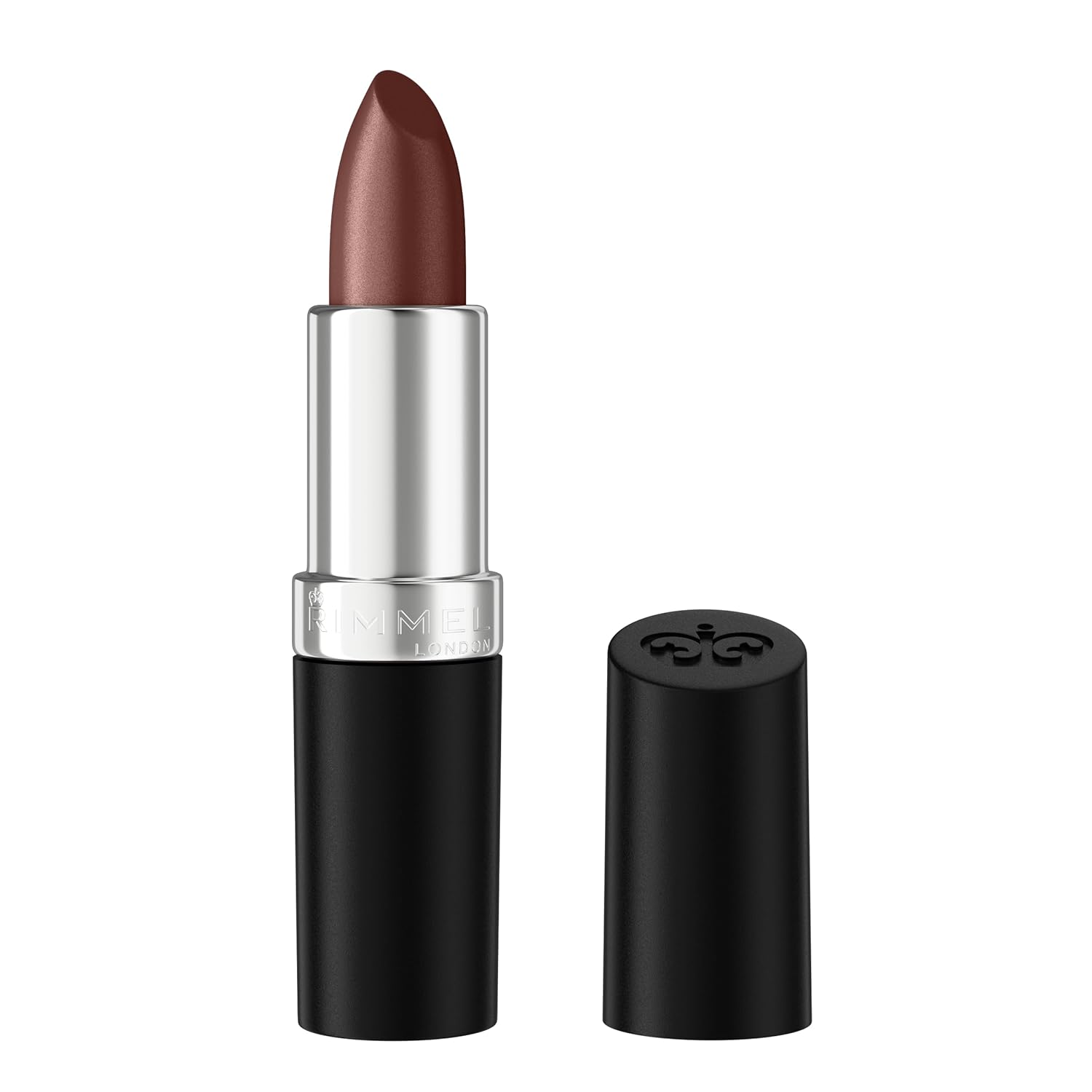 Rimmel Lasting Finish Lipstick | Up to 8 Hours of Intense Lip Color with Color Protect Technology and Exclusive Black Diamond Complex | 0.14 fl oz (Pack of 1) | 002 Candy