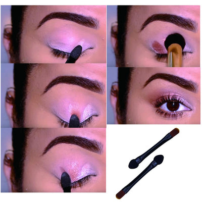 Eyeshadow Brushes Makeup Brushes 10pcs Eyeshadow Sponge Dual Sides Eyeshadow Applicator Travel Eyeshadow Brush Concealer Brush