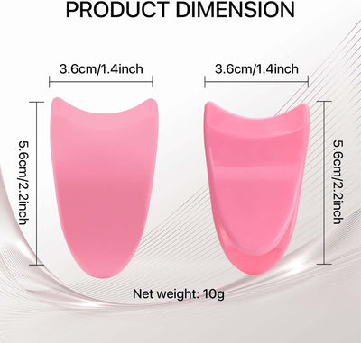 Eyelash Applicator Tool 35mm Width Lash Applicator Clip, 1PCS Eyelash Tweezers for False Lashes, Pink