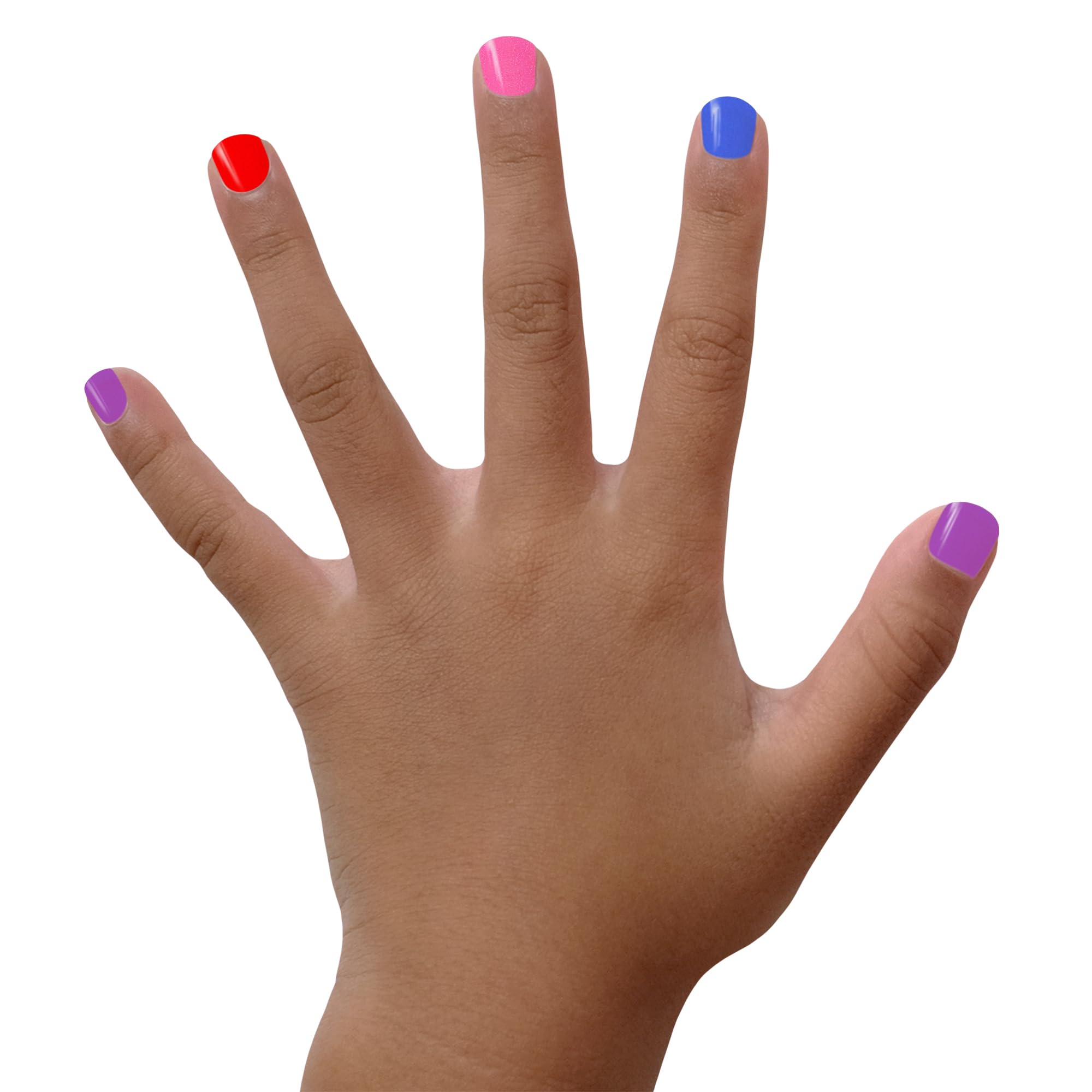 Piggy Paint Nail Polish - Non-Toxic Polish for Little Girls, Toddlers, & Kids, Water Based Formula, Safe, Cruelty Free, Vegan, & Natural, Durable Finish - Scented (4 Color Set)