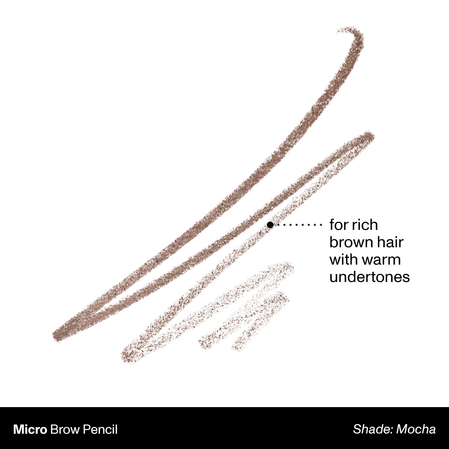 Morphe Micro Dual Eyebrow Pencil - Dual-Ended Brow Pencil Featuring a Retractable, Ultra-Precise, Pointed Tip - Richly Pigmented, Smooth-Gliding, Long-Lasting Wax Formula - Mocha (0.003 oz)