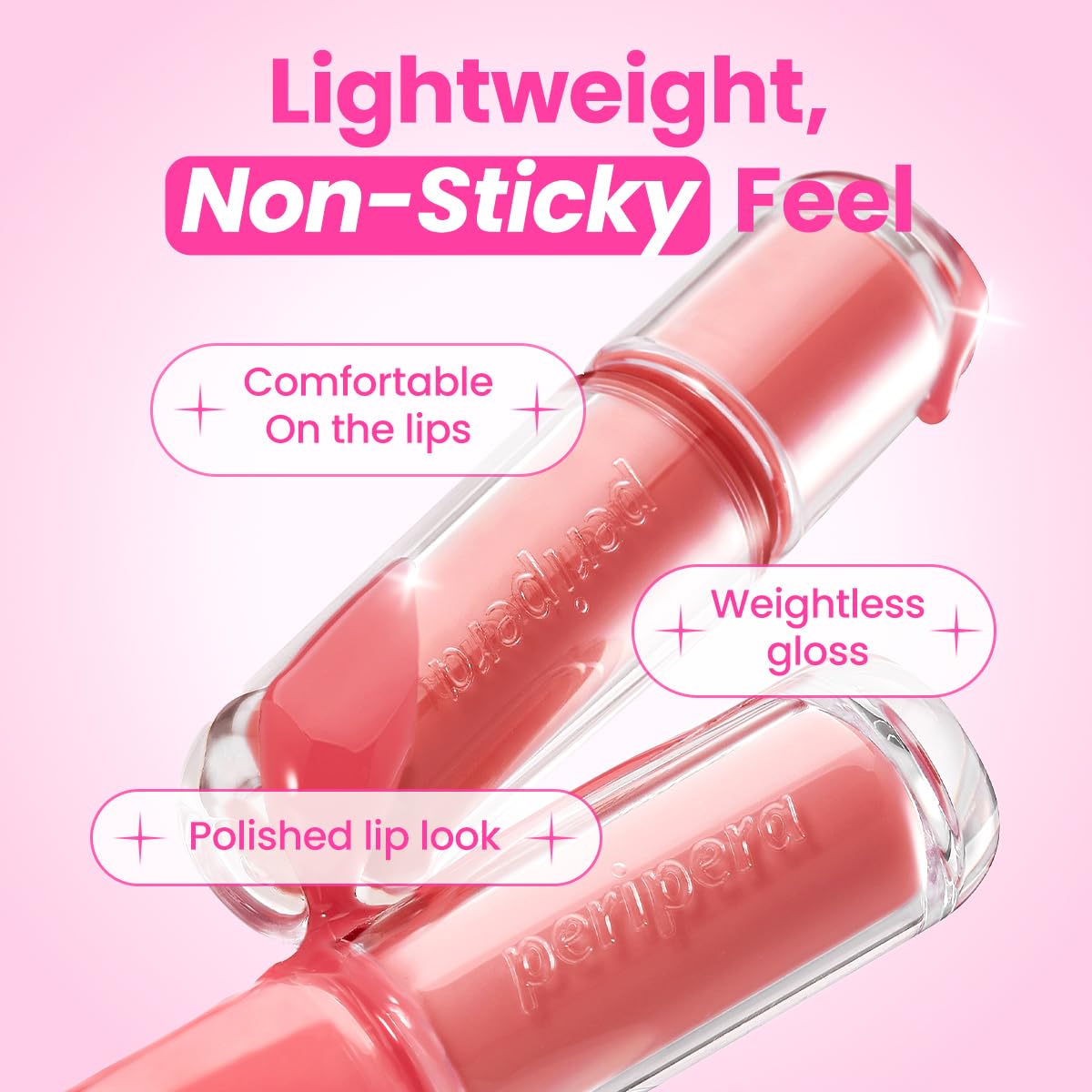 Peripera Mood Glowy Tint, Watery Glow Finish, Buildable Fresh Color, Lightweight, Long-Lasting, Non-Sticky, Korean Lip Tint (12 CAMPUS QUEEN)