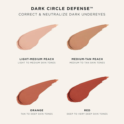 tarte colored clay cc undereye corrector – Brightening Full-Coverage Concealer with Vegan Squalane & Caffeine for Dark Circles & Discoloration, Smooths, Hydrates & Moisturizes, Cruelty-Free