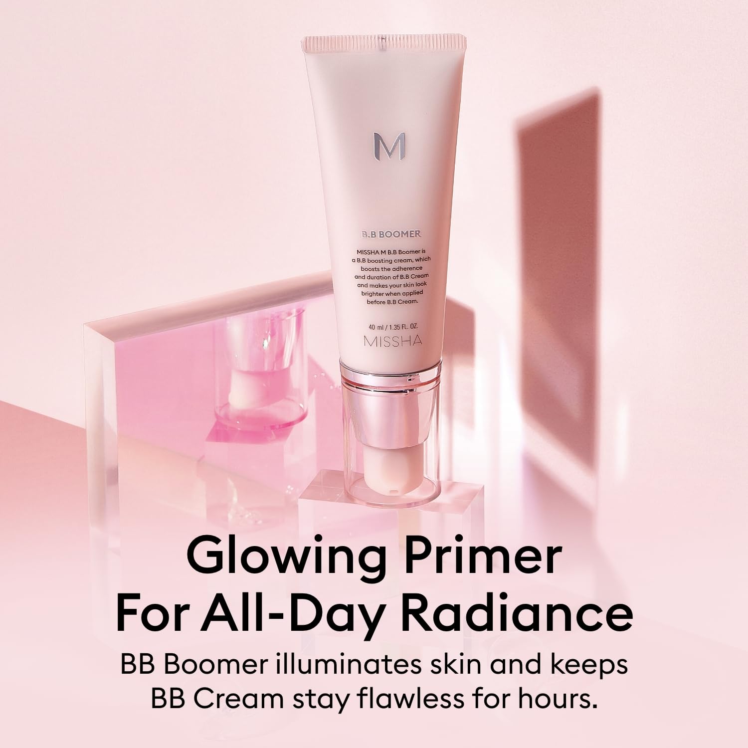 MISSHA BB Essentials Kit M Perfect Cover BB Cream No.23 Natural Beige SPF 42 PA+++ 1.69 oz & M BB Boomer 1.35 oz - Lightweight, Multi-Function, High Coverage