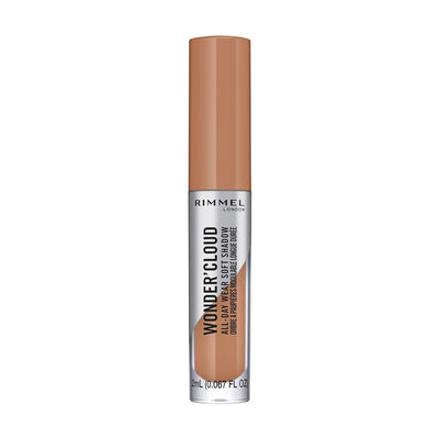 Rimmel London Wonder'Cloud Eyeshadow, Buildable, Long-Wearing, Built-In Primer, 001, Honey Drop, 0.06oz