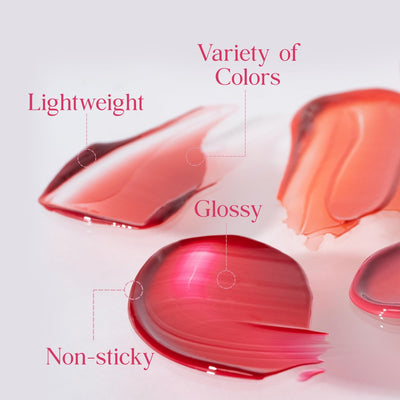 CLIO Crystal Glam Tint, Glossy Lip Tint with Glass-Like Shine, Lightweight Buildable Lip Stain, Long-Lasting Color, Non-Sticky, Rose Extract, Korean Lip Tint (001 VINTAGE APPLE)