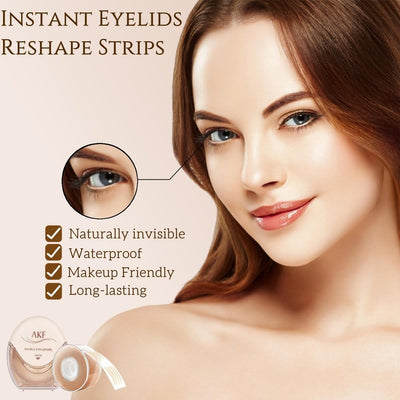 Eyelid Tape, 120count, Invisible Double Eyelid Sticker, Double Eyelid Tape for Hooded Eyes Invisible for Droopy Lids, Eyelid Tape Stickers (with Tweezers) (M(olive shape 120pcs))