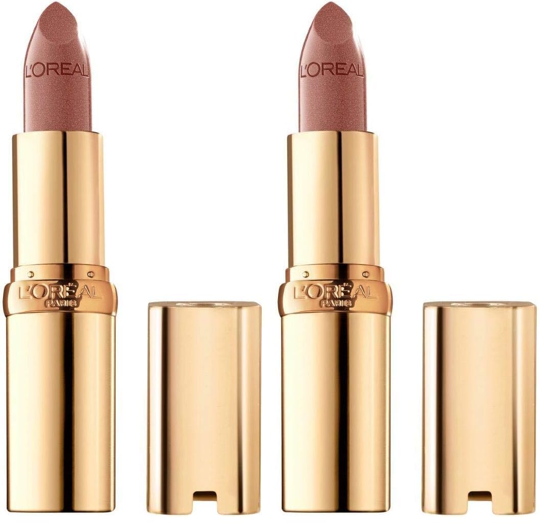 L'Oreal Paris Colour Riche Original Creamy, Hydrating Satin Lipstick with Argan Oil and Vitamin E, Fairest Nude, 1 Count