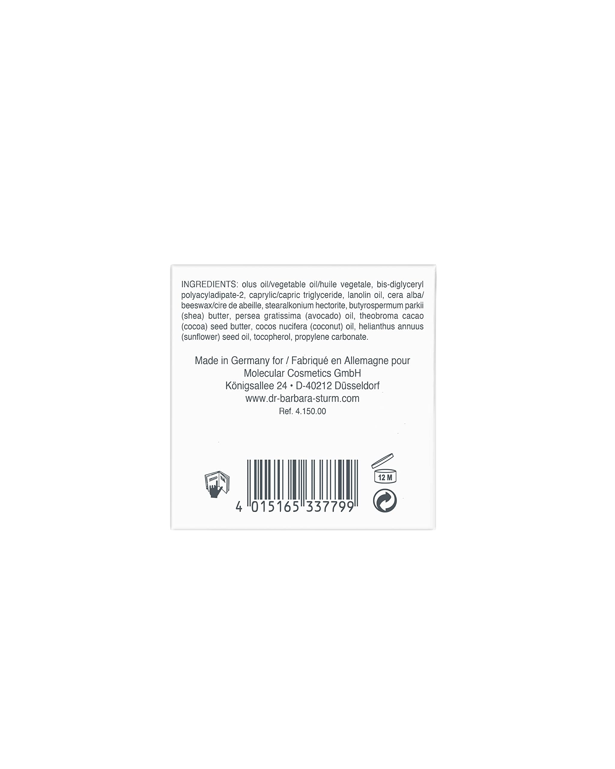 Lip Balm 12g, Hydrating Lip Balm, Soft Glow Finish with Shea Butter and Vitamin E, Luxury Skincare By Dr. Barbara Sturm