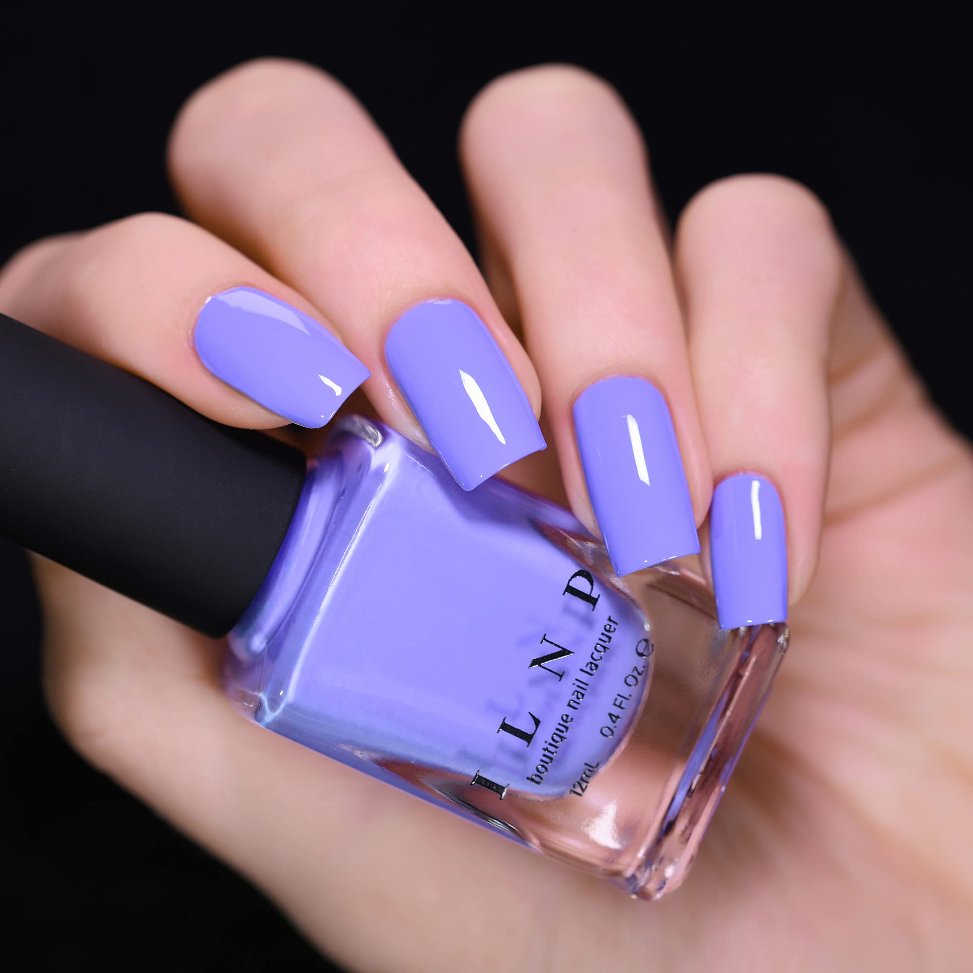 ILNP High Dive - Vivid Blue Violet Nail Polish, Bright Neon Purple, Quick Dry, Chip Resistant, Non-Toxic, Vegan, Cruelty Free