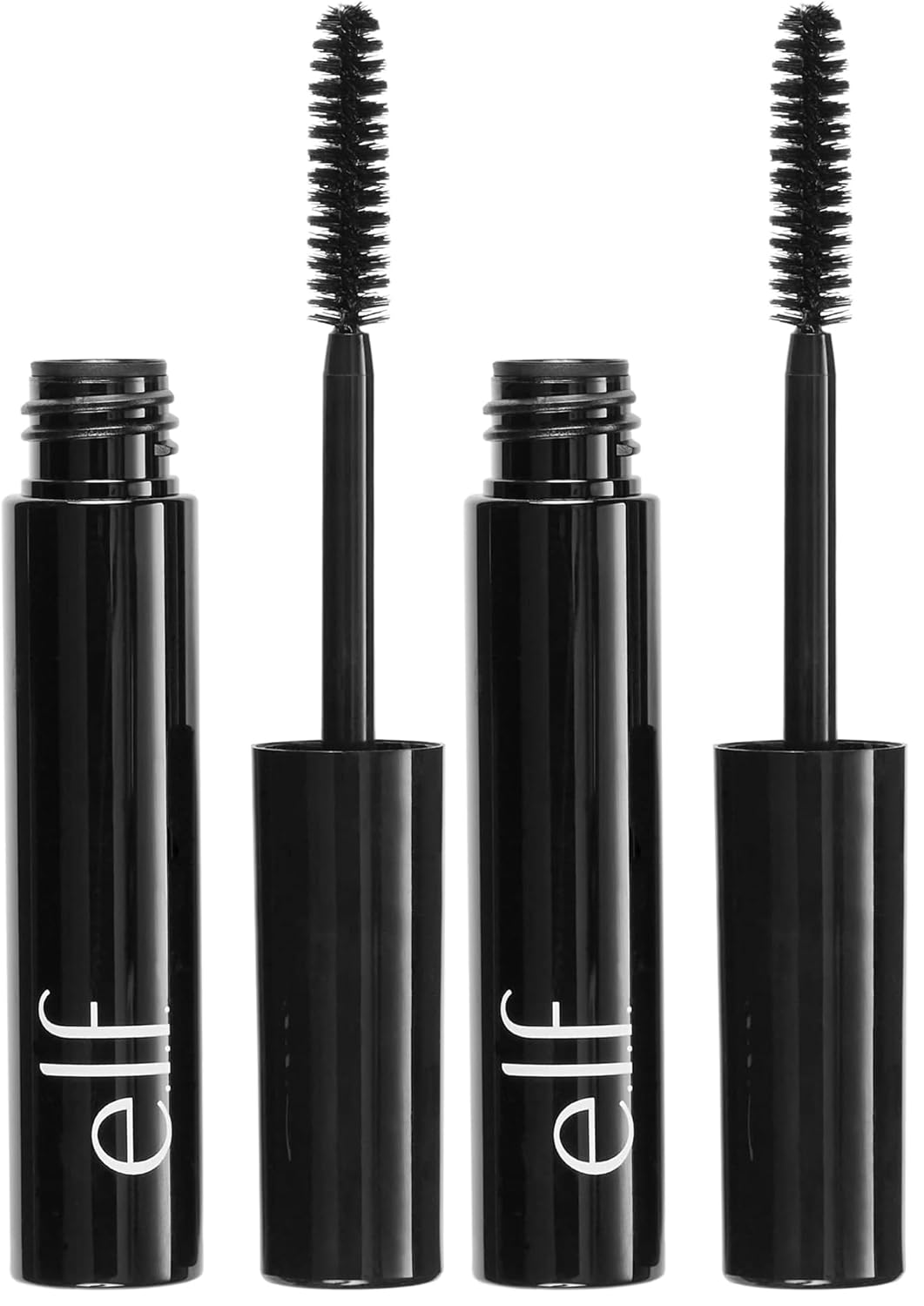 e.l.f. Volumizing Mascara, Mascara For Fuller, Thicker-Looking Lashes, Enriched With Vitamin E, Black