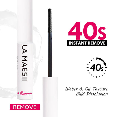 Cluster Lash Glue Remover DIY Extensions, 5ML Lash Remover Oil for Gentle Non-irritating, No Residue, Remover Self Use at Home
