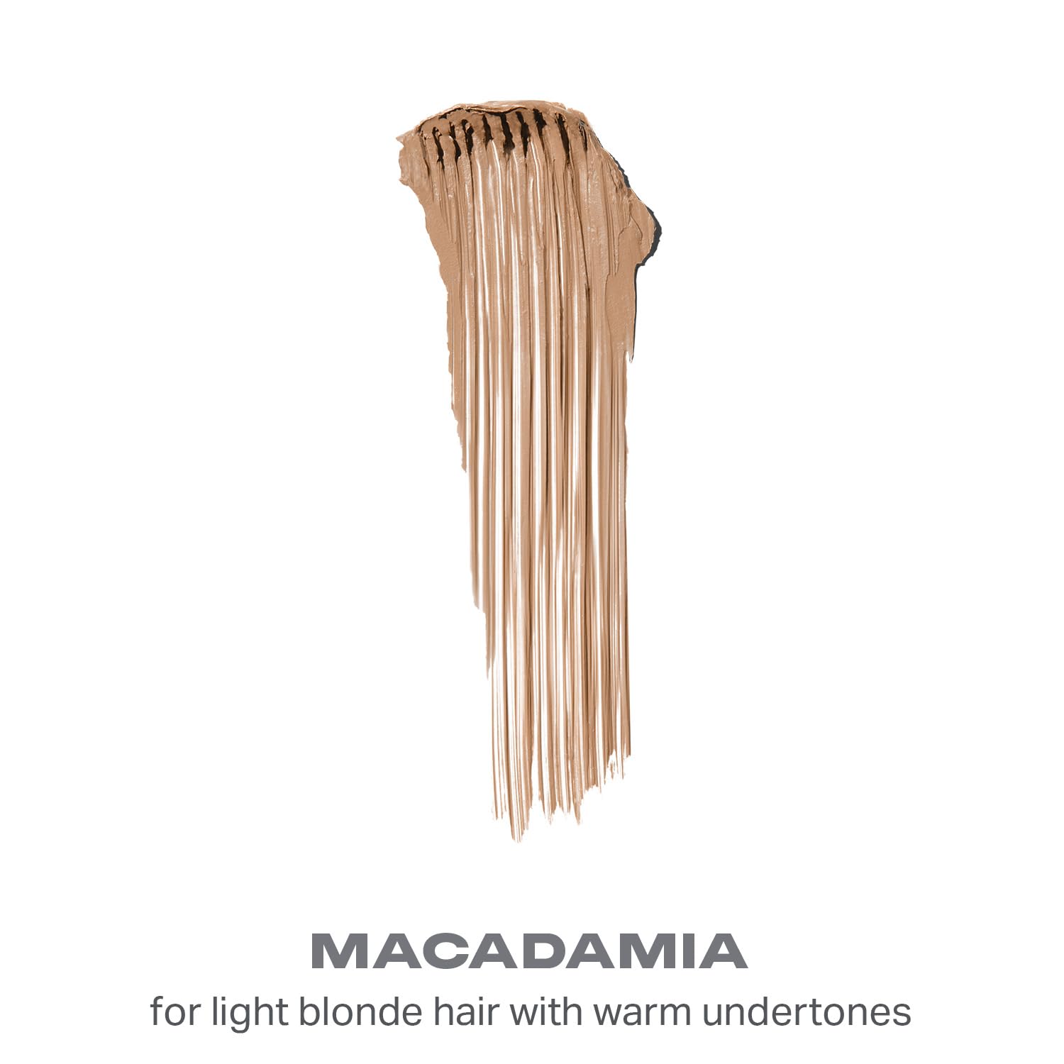 Morphe Brow Tease Eyebrow Gel Mousse - Volumizing Brow Gel to Tint, Thicken & Shape with 100% Natural Bamboo Fibers - Enriched with Conditioning Coffee Seed Oil - Macadamia (0.16 fl oz)
