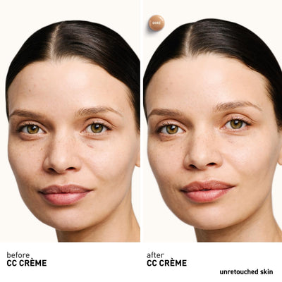 Erborian Color Correcting CC Cream with Centella Asiatica, Tan (Dore) - Light Multi-Purpose Facial Concealer with Illuminating Finish Soothes & Hydrates - SPF Korean Skincare Skin Perfector - 0.5 Oz