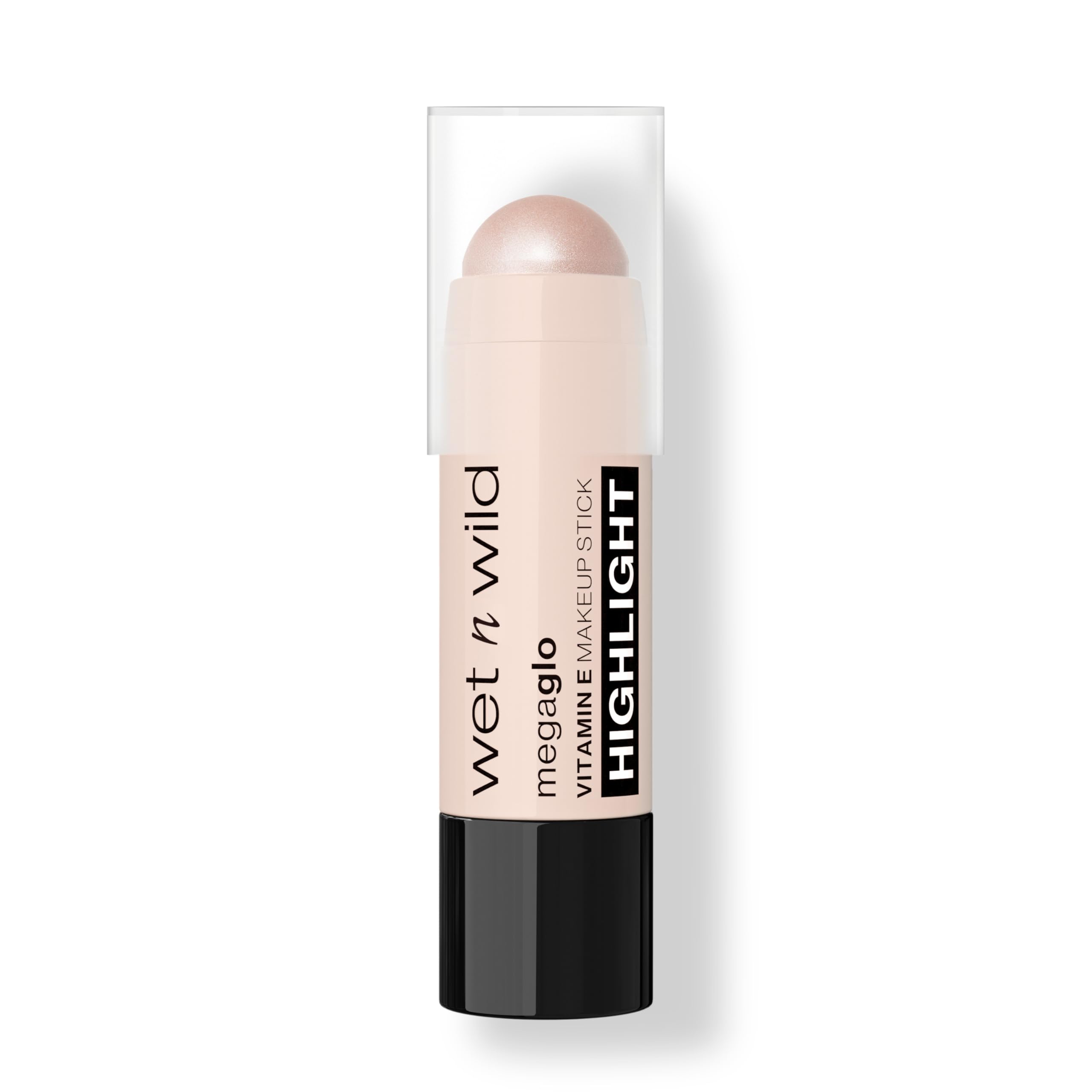 wet n wild MegaGlo Makeup Stick, Buildable Color, Versatile Use, Cruelty-Free & Vegan - When the Nude Strikes