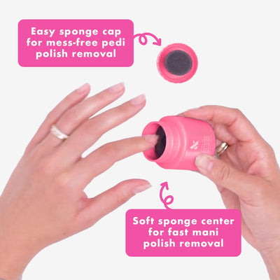 Olive & June Nourishing Remover Pot | Non Acetone | No-Mess Nail Polish Removal For Hands & Feet | Vitamin E & Chamomile | Acetone - Free Super Fast Removal | Vegan, Cruelty-Free