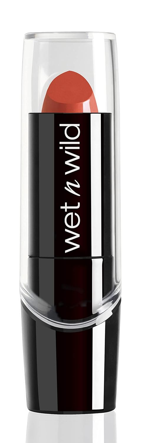 wet n wild Silk Finish Lipstick, Hydrating Rich Buildable Lip Color, Formulated with Vitamins A,E, & Macadamia for Ultimate Hydration, Cruelty-Free & Vegan - Secret Muse