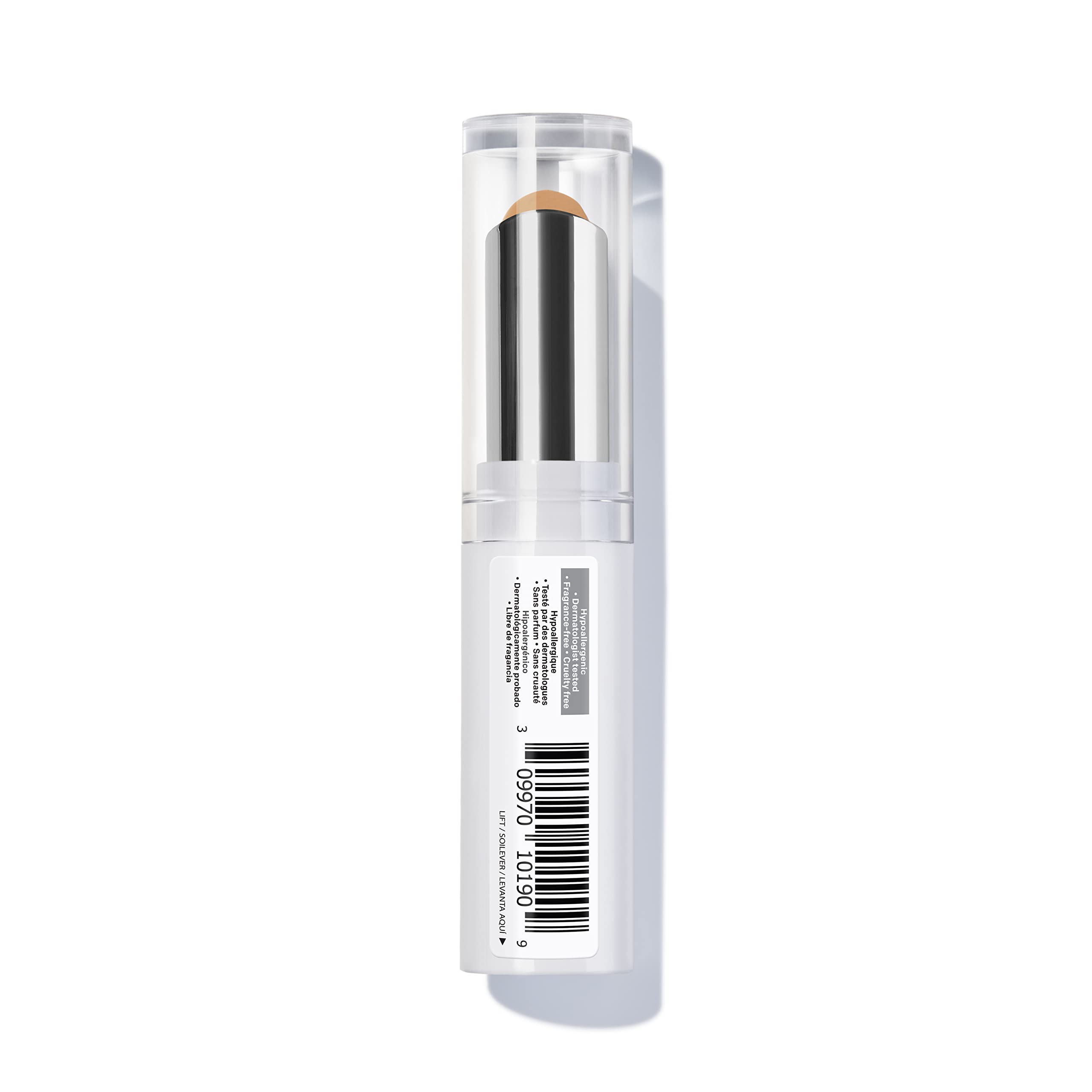 Almay Skin Perfecting Comfort Concealer, Face Makeup, Full Coverage, Natural Looking Finish, Cruelty-Free, Hypoallergenic, Dermatologist Tested, 200 Tan, 1 Count