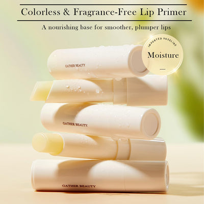 2 Pcs Colorless Lip Primer - Unscented & Non-Sticky, Ultra-Moisturizing Lip Care for Daily Hydration & Pre-Makeup Prep, Smooth & Lightweight