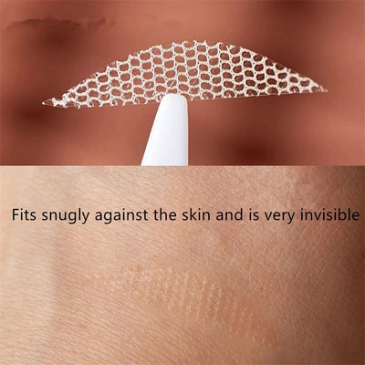 Widen Eyelid Tape Invisible Eye Stickers Double Self-Adhesive Eyelid Stickers Eye Lift Strips Suitable for eyes with severe drooping and deep eyelids (B)