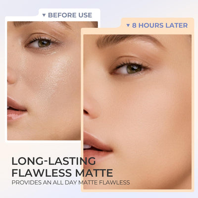 SACE LADY Face Powder Waterproof Sets Makeup, Controls Shine, Smooth Fine Lines for Flawless Lightweight Finish, Long Lasting Matte Compact Setting Powder Cosmetics Cruelty-free, 0.35oz (#03)