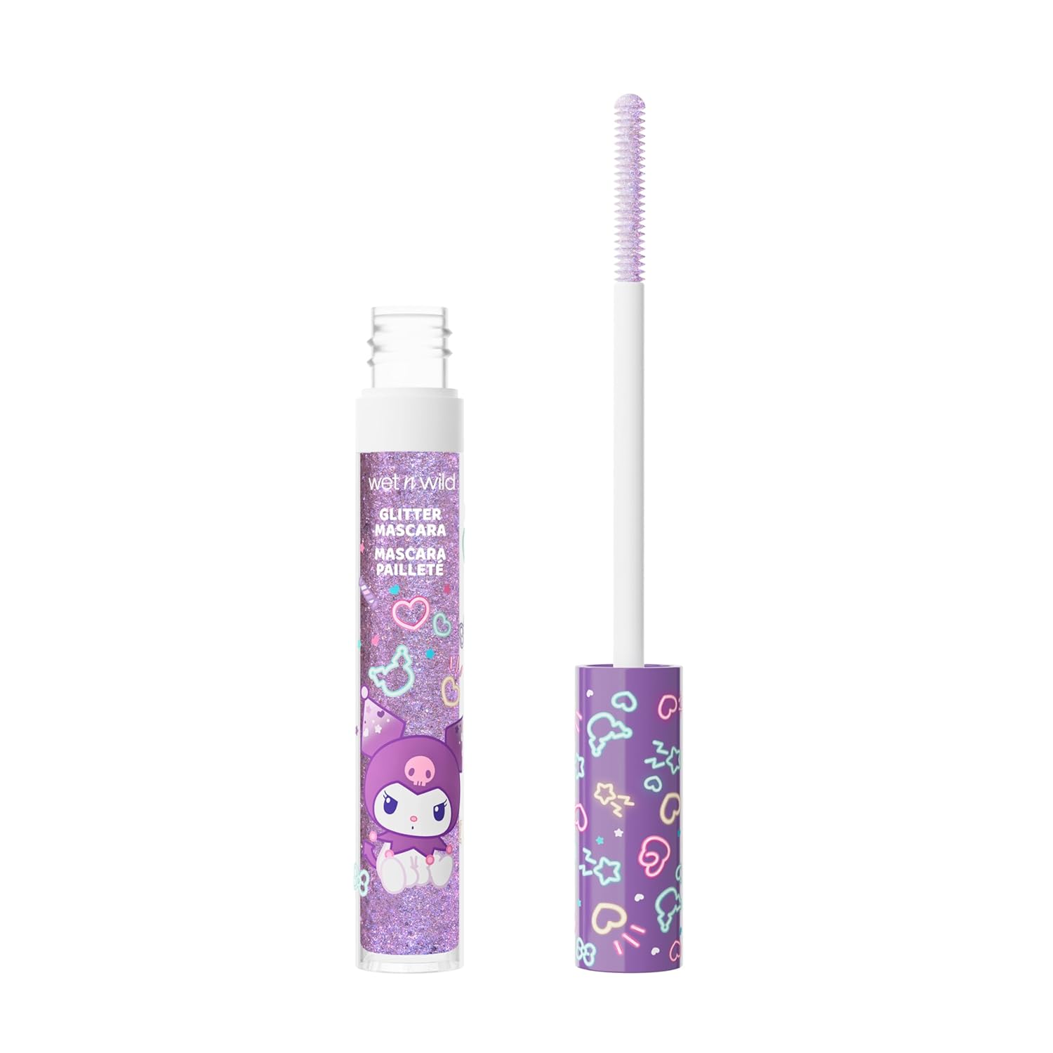 wet n wild My Melody and Kuromi Glitter Mascara & Lash Curler Set - Rebel Chic