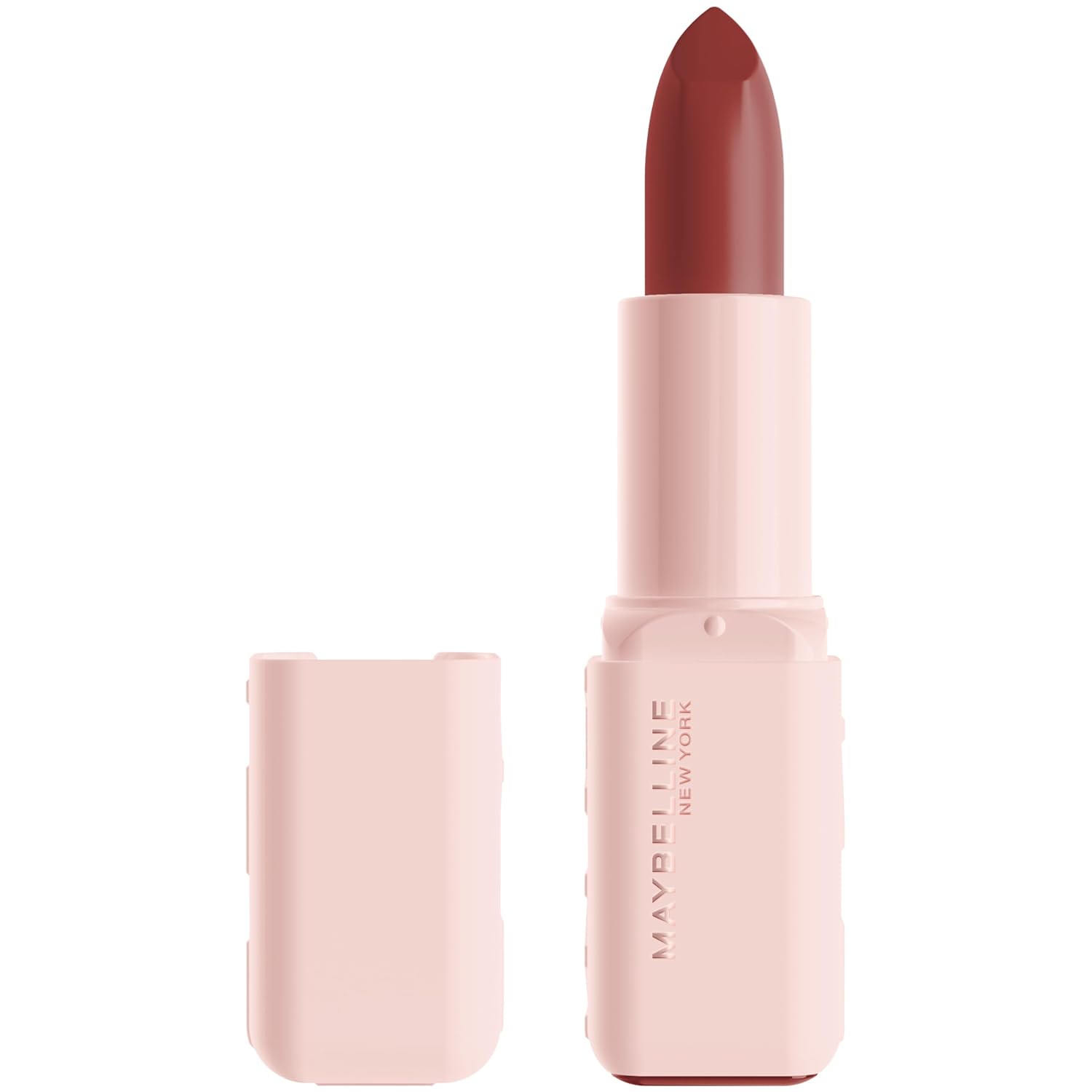 MAYBELLINE Serum Lipstick, Hydrating Lip Makeup with 8HRs of Lip Plumping Moisture with Hyaluronic Acid + Oil Blend, Wild Card (Midtone Red Matte)