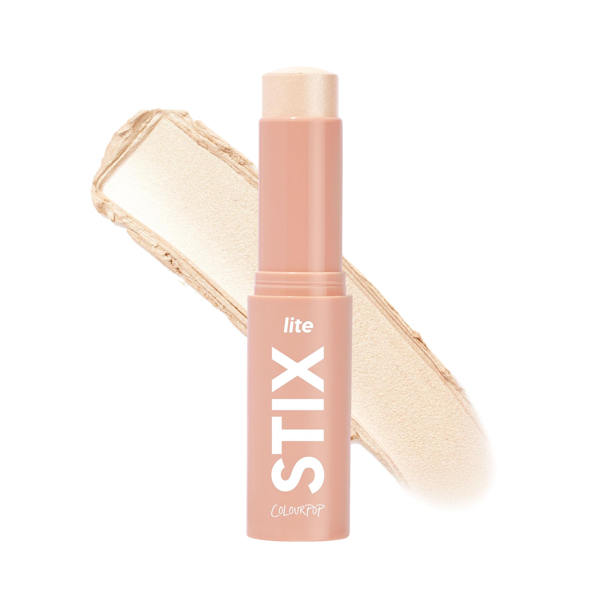ColourPop Lite Stix Cream Highlighter - Blendable Highlighter Makeup with a Luminous, Dewy Finish - Long-Lasting Formula and Easy On-The-Go Application - Glazey (0.33 oz)