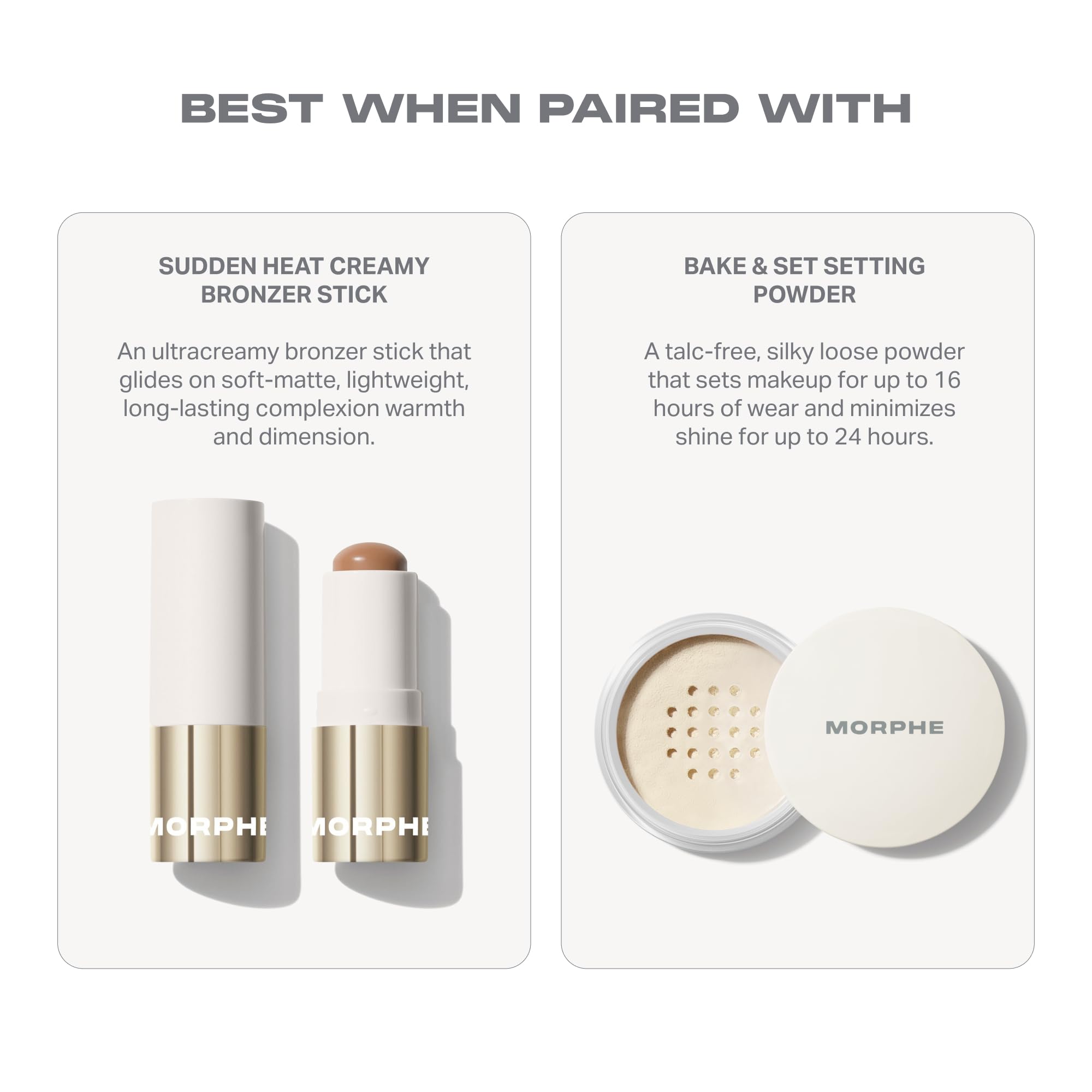 MORPHE Cheek Thrills Multi-Finish Face Trio Cabana Club (0.38 oz)