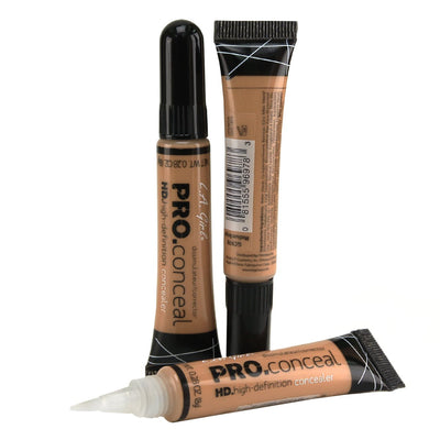 LA Girl HD Conceal High Definition Concealer (Medium Beige)(pack of 3)