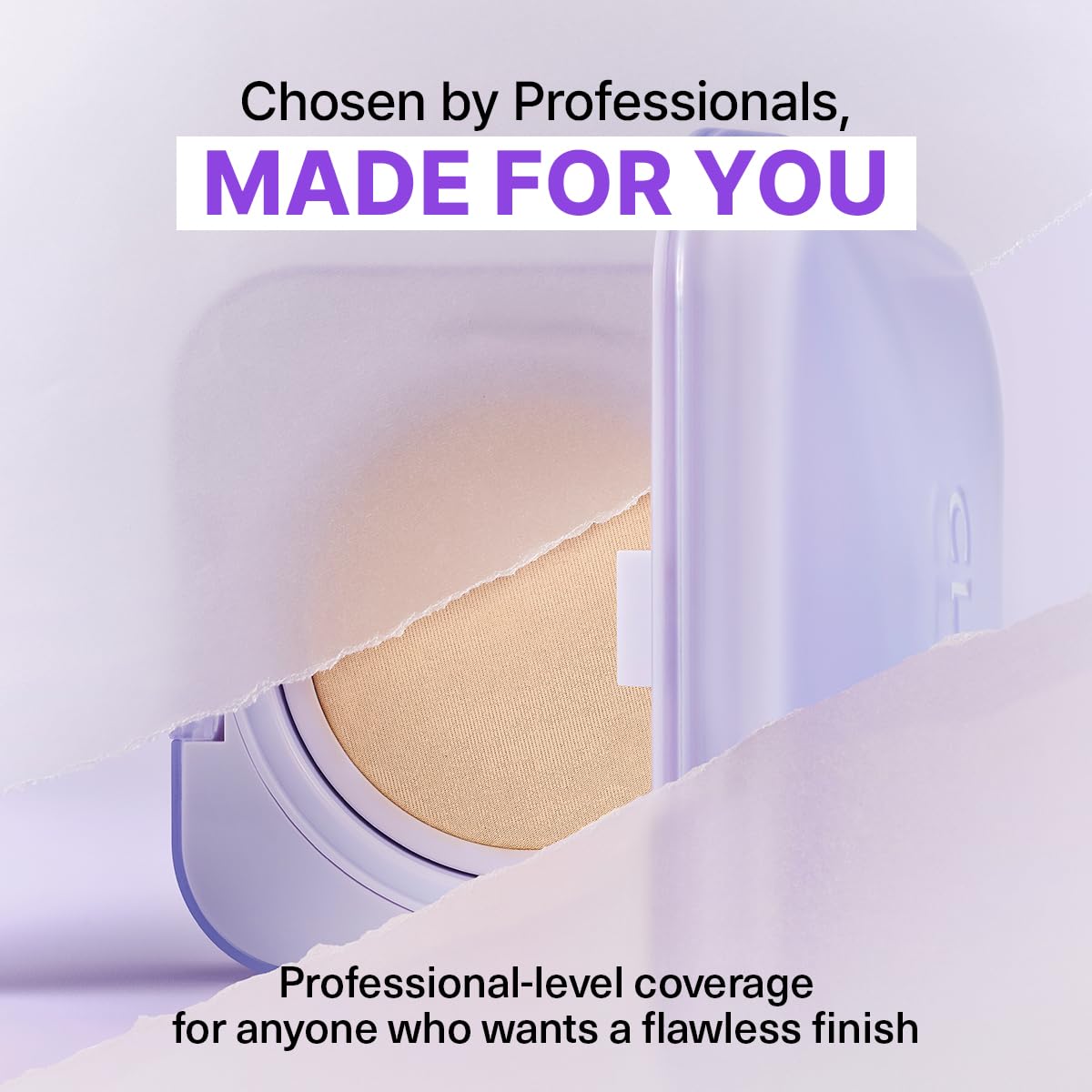 CLIO Kill Cover Mesh Blur Cushion Foundation, Flawless Full Coverage, Pore Blurring for Smooth Skin, Semi-Matte Finish, Long-Lasting, Lightweight, Oil-Control, Korean Foundation (21N LINEN)