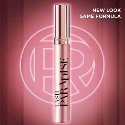L'Oreal Paris Lash Paradise Mascara and Primer Makeup Bundle, Includes Blackest Black Mascara and Millennial Pink Mascara Primer, Pack of 2