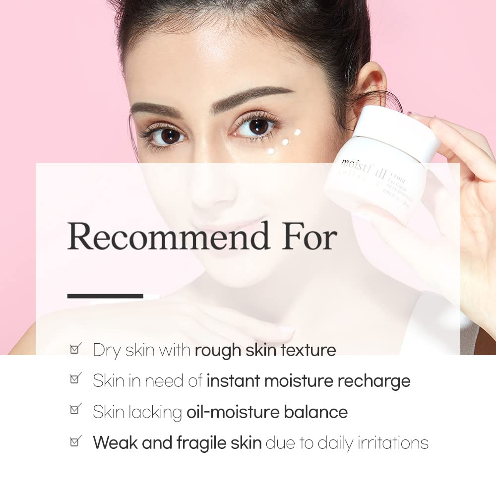 ETUDE Moistfull Collagen Korean Eye Cream Super Collagen Water & Lupinus Albus Protein, Hydrating Eye Cream, Creamy Texture (0.94 Fl Oz)