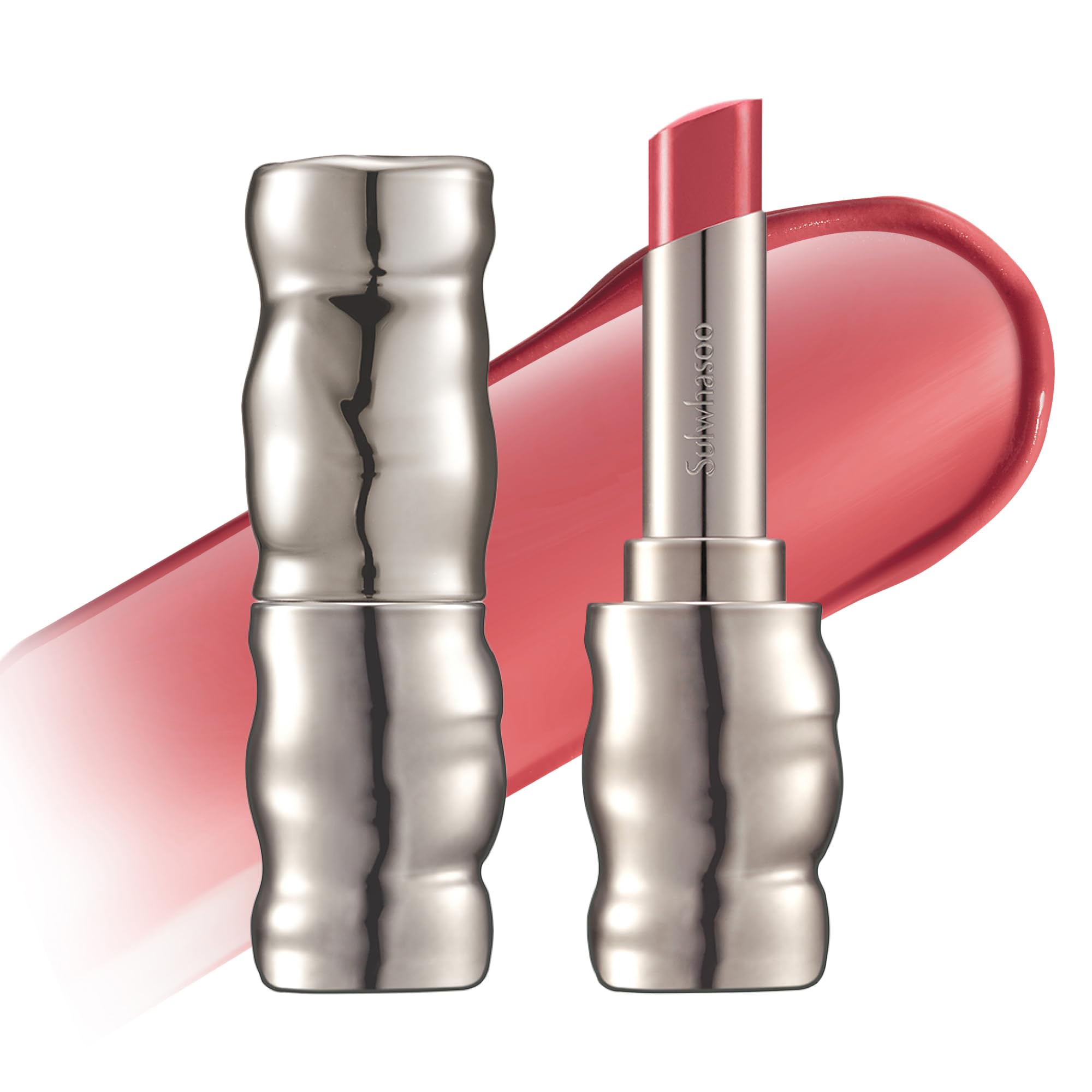 Sulwhasoo Perfecting Lip Color, Bloom - Korean Tinted Lip Balm, Nourishes, Hydrates & Moisturizes, Natural Look, Soothes Dry, Flaky Lips, Muted Pink - 0.1 oz.