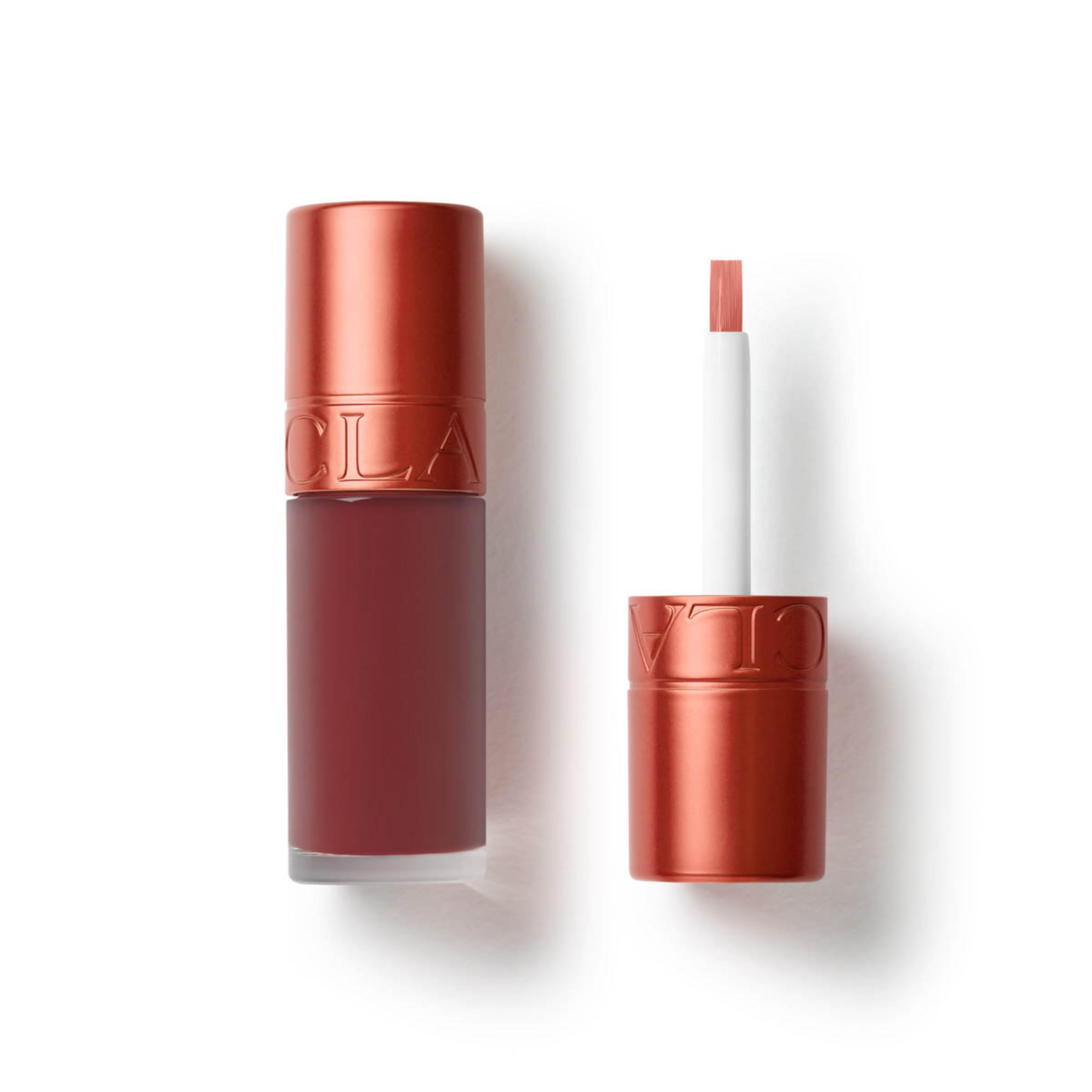 Clarins Water Lip Stain | Buildable Matte Finish | Kiss Proof, Transfer-Proof, Lightweight and Long Lasting | Contains Hyaluronic Acid | 0.2 Fluid Ounces, 13 Nude Water
