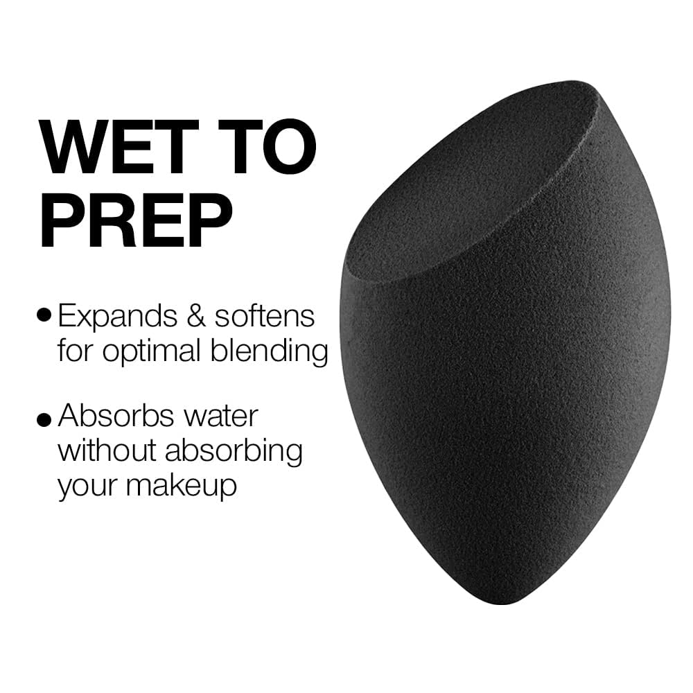 Palladio Makeup Blender Sponge, Latex Free Beauty Tool, Makeup Artist Quality, For Powder, Liquid, or Cream Make Up Application (Pack of 1)