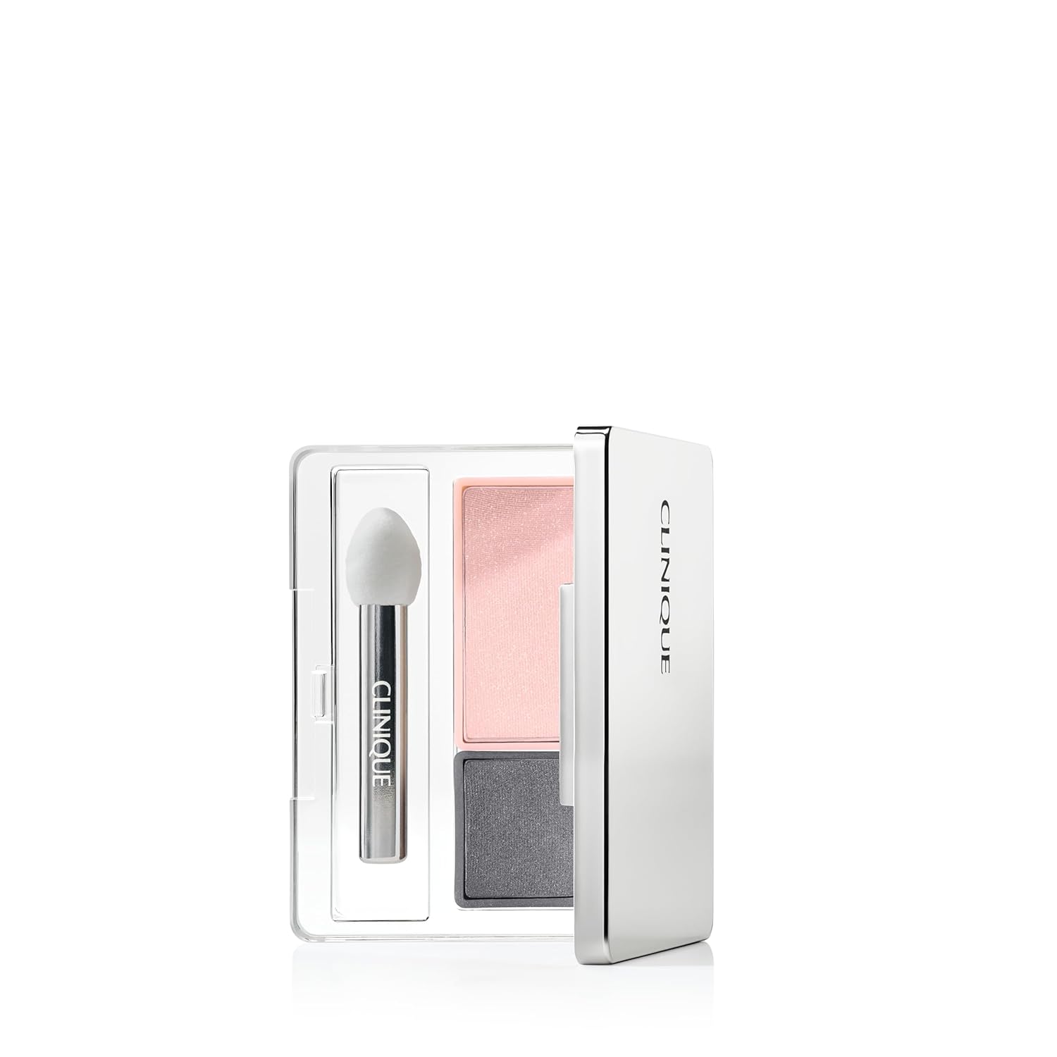 Clinique All About Shadow Duo Eye Shadow Makeup | Safe For Sensitive Eyes | Buildable + Long-Wearing Color | Smooth, Easy Application | Buildable + Long-Wearing Color | Smooth, Easy Application
