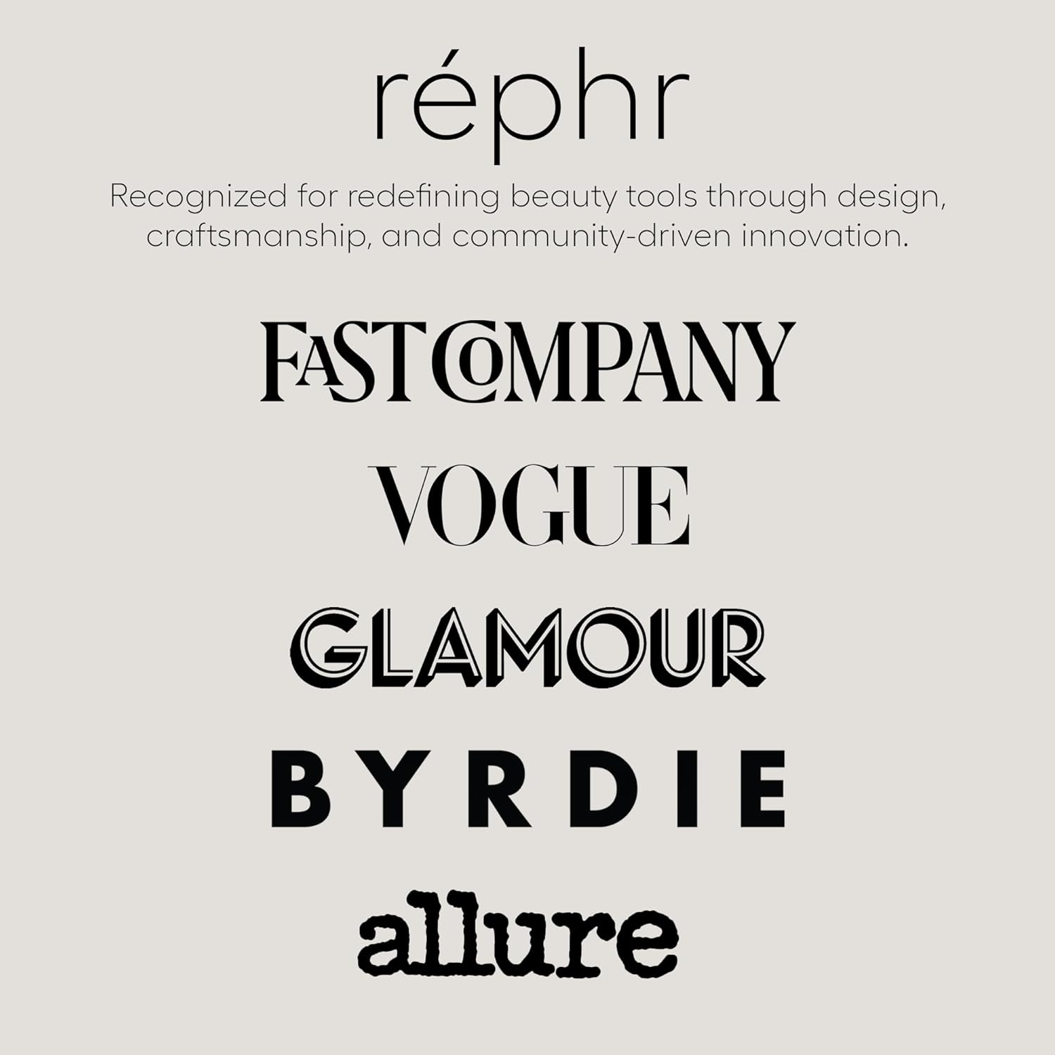 rephr The Core Eye Set – 4 Natural Goat Hair Makeup Brushes for Blending, Shading, Detail & Crease, Handmade in Kumano, Japan