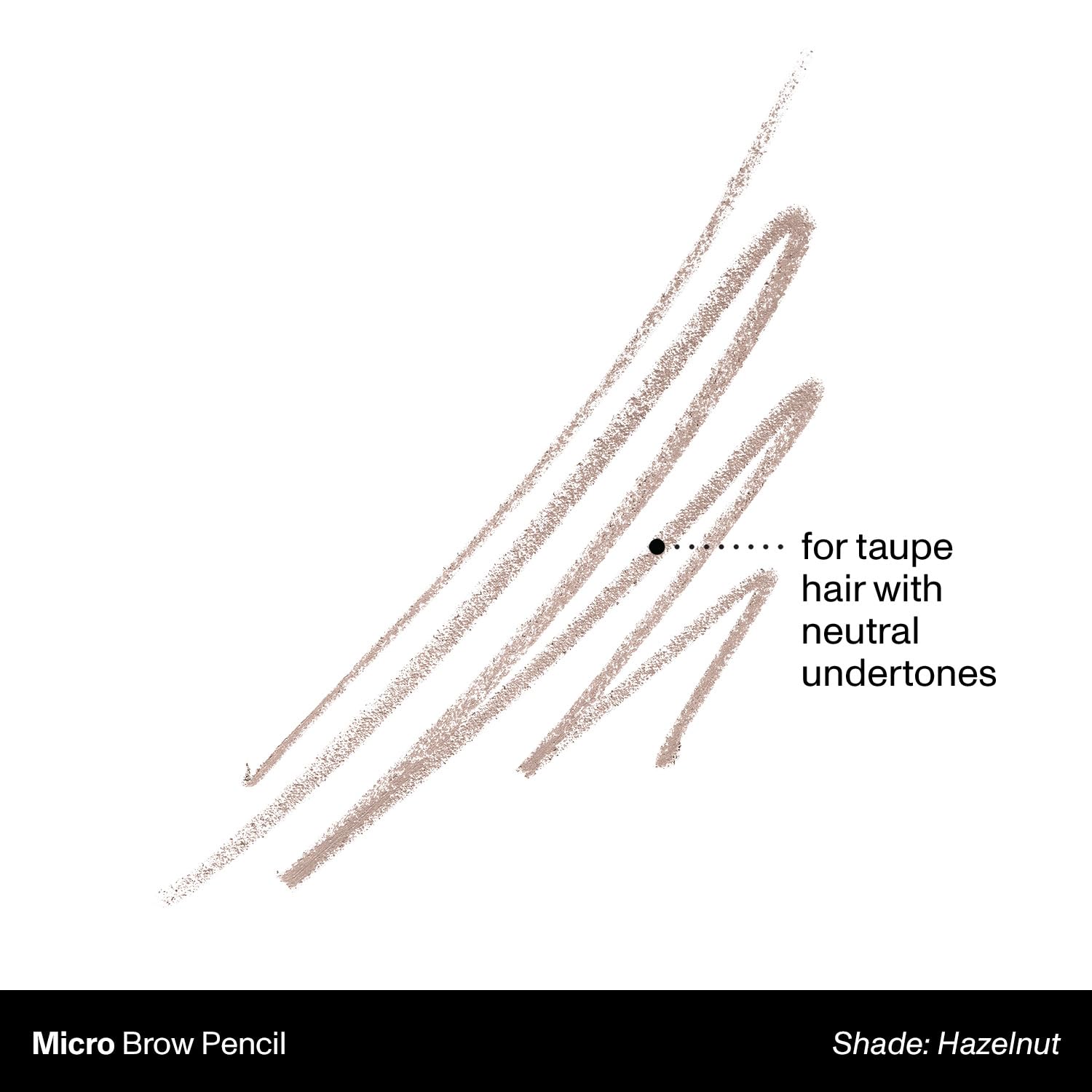 Morphe Micro Dual Eyebrow Pencil - Dual-Ended Brow Pencil Featuring a Retractable, Ultra-Precise, Pointed Tip - Richly Pigmented, Smooth-Gliding, Long-Lasting Wax Formula - Hazelnut (0.003 oz)