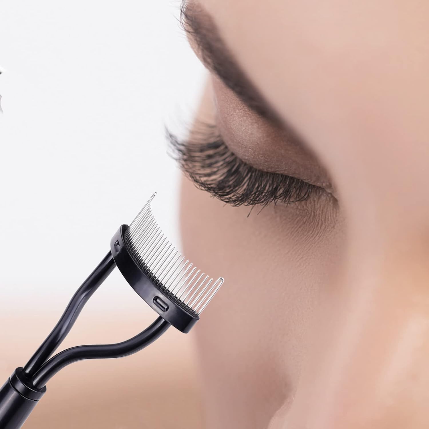 Eyelash Curlers Kit for Women Lash Curler, Eyelash Comb Seperator, 3 in1 Mascara Brushes, 4 Eyebrow Brush, 6 Silicone Refills Pads, 2 Eyelash Curler Replaces Comb Teeth