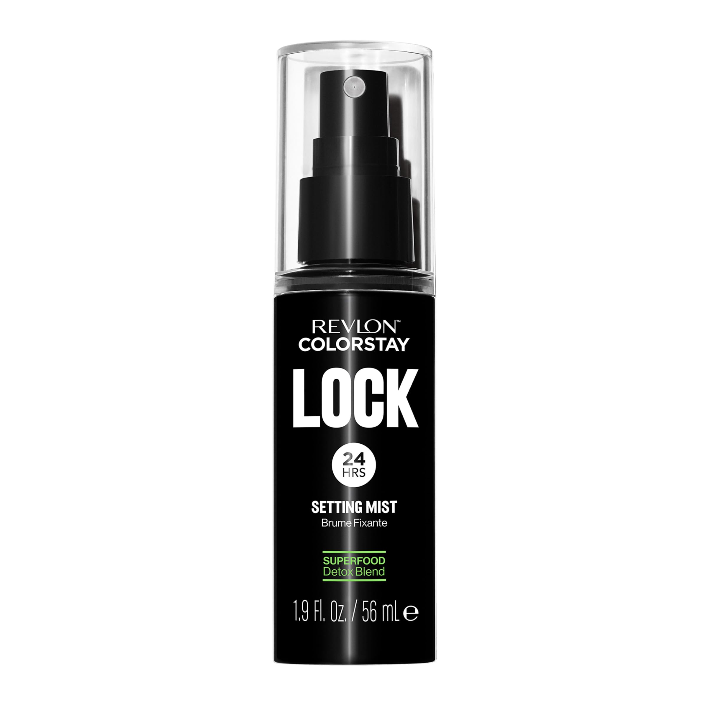 Revlon Colorstay 24 Hr Lock Setting Mist, Keeps Face Makeup from Melting & Fading, Mattifying, Blurring & Oil Absorbing Spray, Transfer-Proof & Mask Friendly, 1.9 fl oz