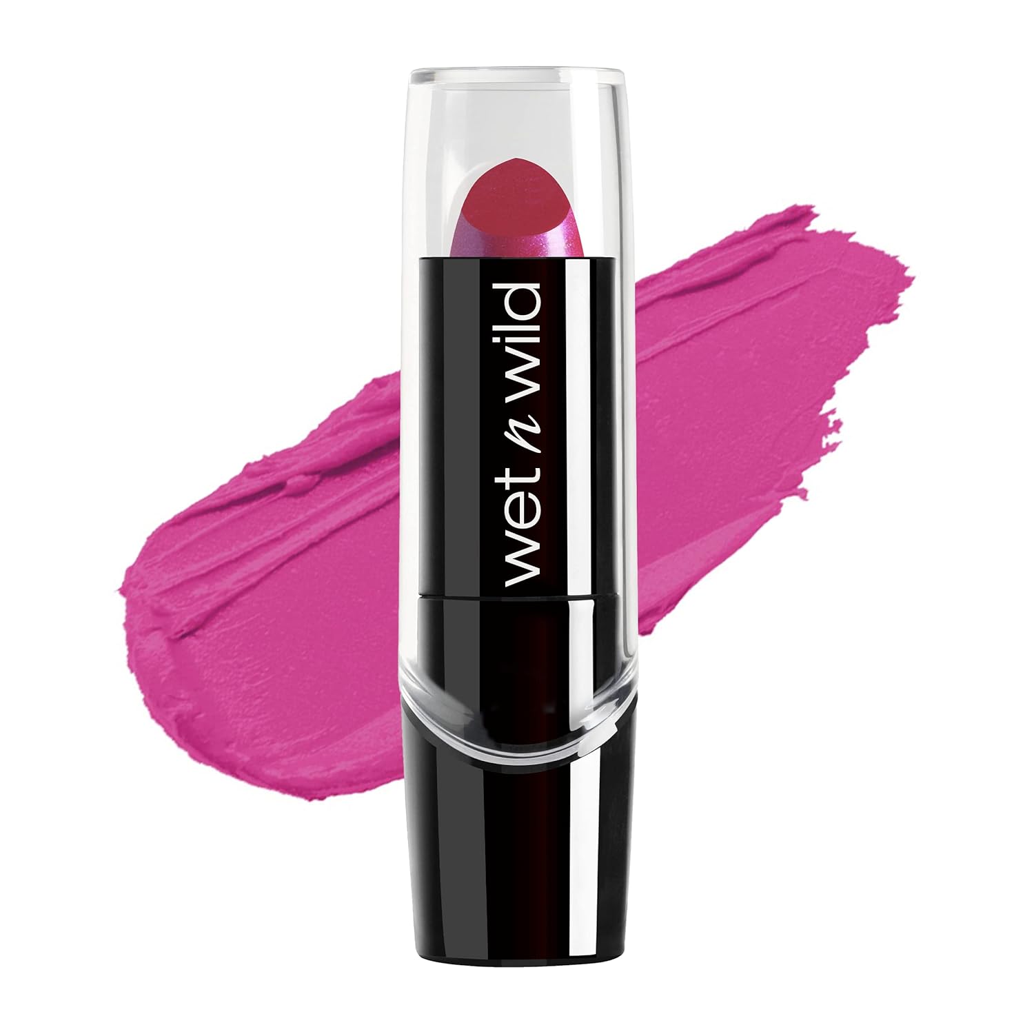 wet n wild Silk Finish Lipstick, Hydrating Rich Buildable Lip Color, Formulated with Vitamins A,E, & Macadamia for Ultimate Hydration, Cruelty-Free & Vegan - Secret Muse