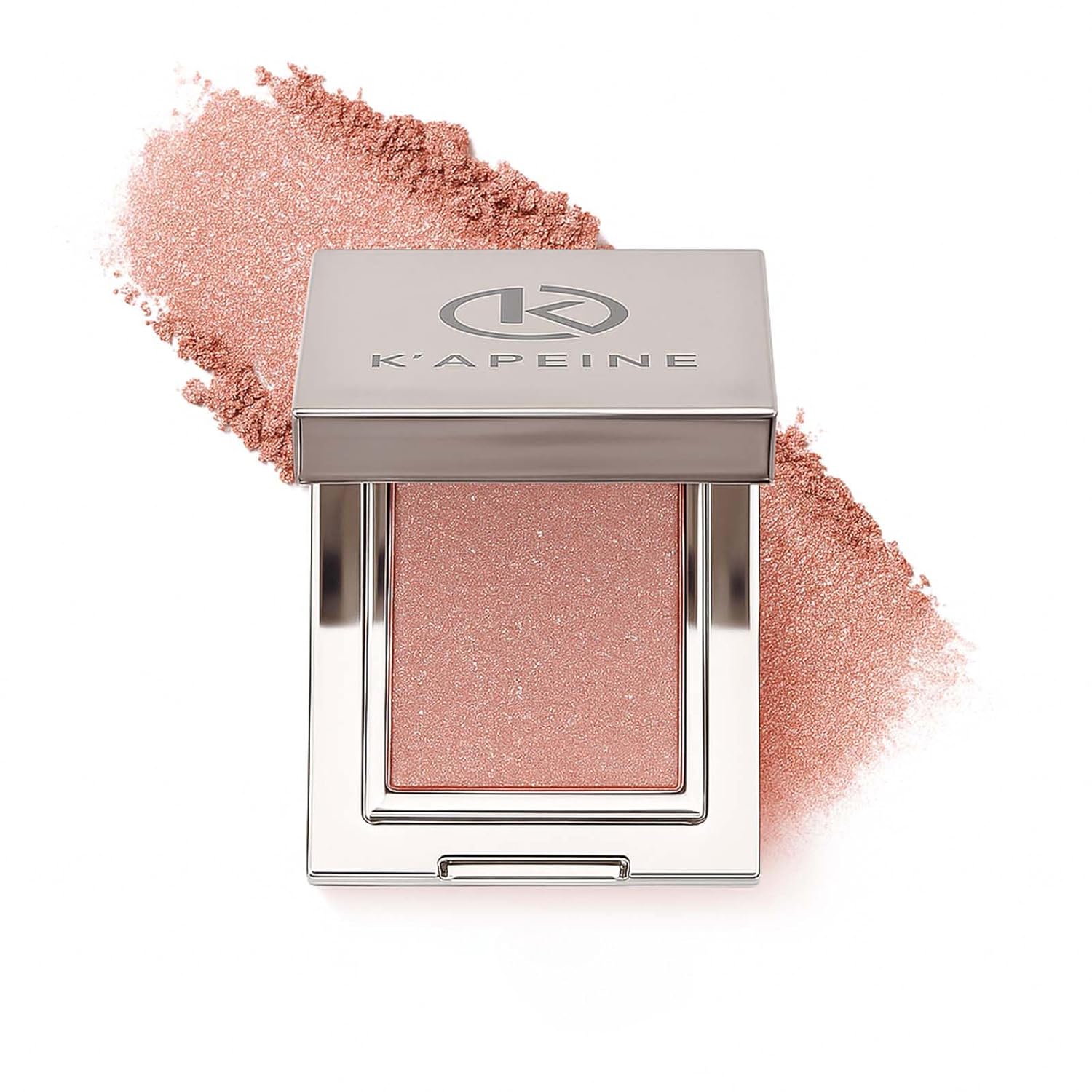 K'APEINE Purple Glitter Eyeshadow, Single Shimmer Eyeshaow Highlighter Sparkling Metallic Makeup Palette High Pigment Eye Shade Blendable Waterproof for Everyday Special Occasions (0.141 oz)-08#