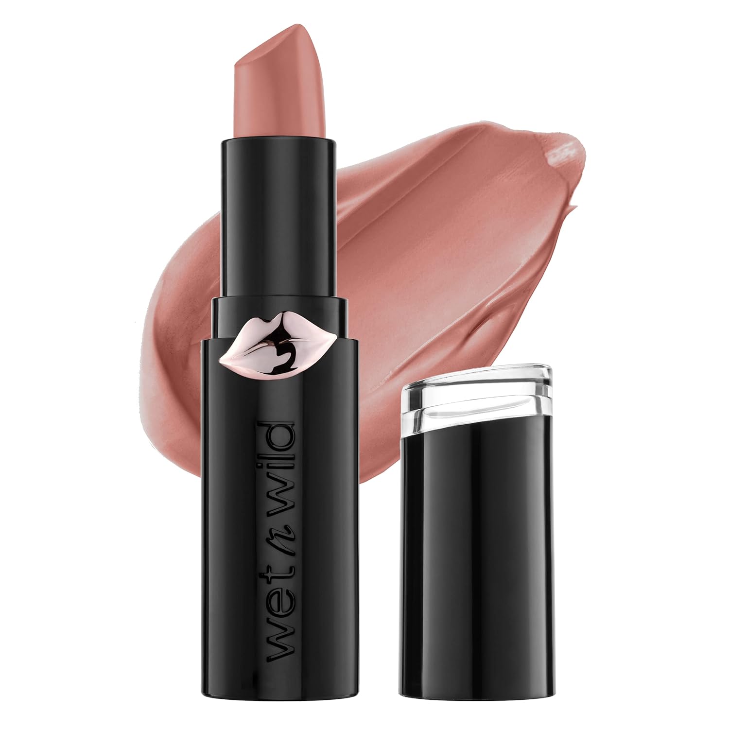 wet n wild Mega Last Matte Lip Color, Semi Matte Hyaluronic Acid Infused, Long Lasting Full Coverage for a Nourishing Pout, Cruelty-Free & Vegan - Wine Room