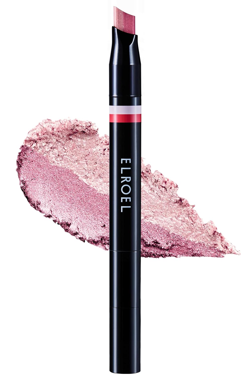 Blanc Double Shadow Stick - 48HR Long Lasting Dual-Tone Eye Shadow Pencil - Combines Glitter w/Soft Matte or Shimmer - Waterproof & Smudge-Proof Eyeshadow Makeup 0.05 oz (#08 Popping-Candy)