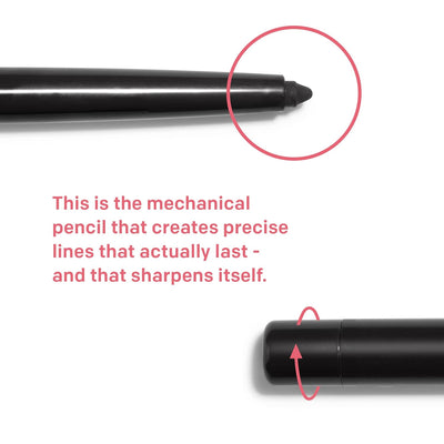 Almay All-Day Eyeliner Pencil, Hypoallergenic, Cruelty-Free, Smudge-Proof, Ophthalmologist Tested, Long Wearing and Water Resistant, Brown Topaz, 0.01 oz