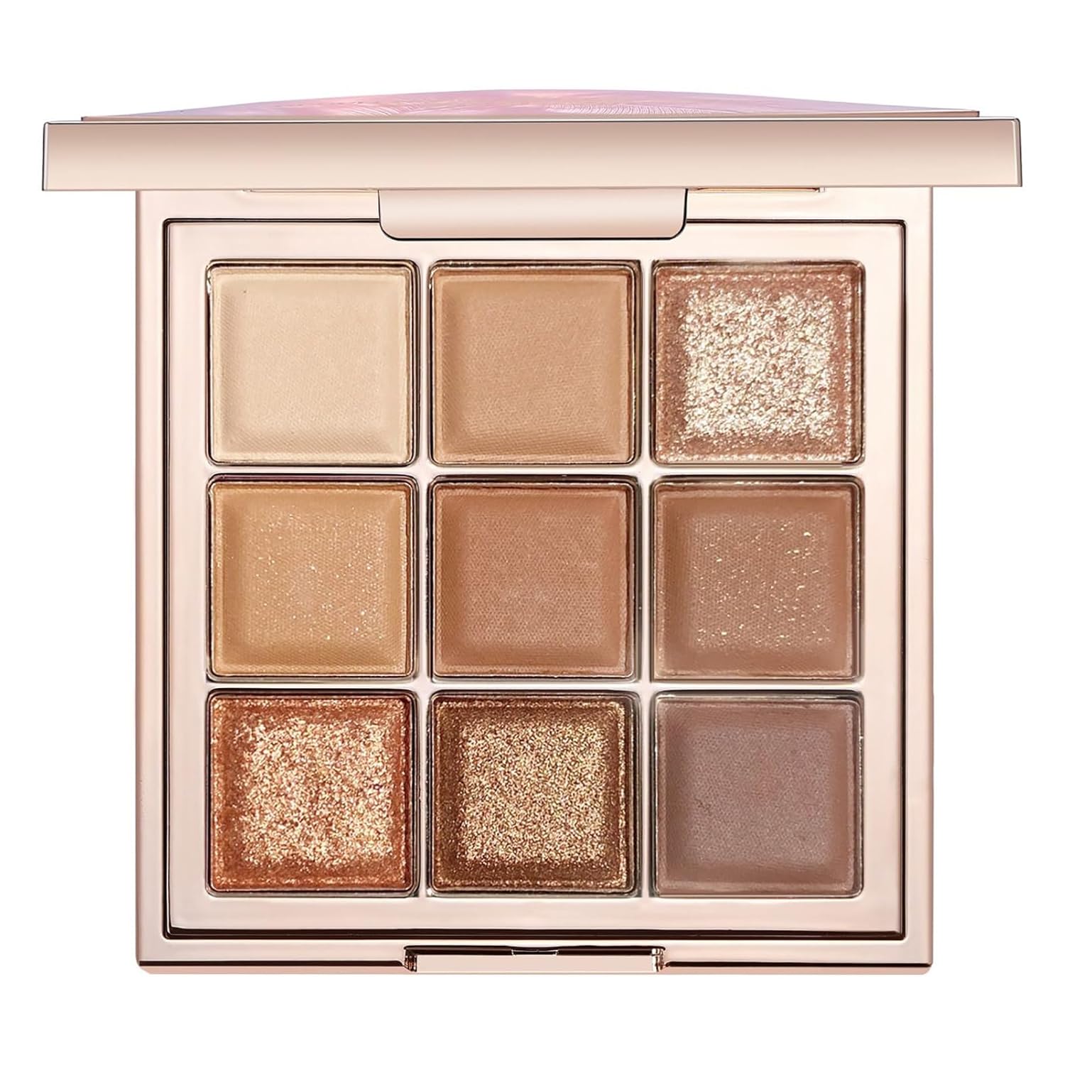 9 Colors Eyeshadow Palette, Matte & Shimmer & Glitter Eye Shadow, Highly Pigmented Silky Smooth Powder Waterproof Long Lasting Makeup Palettes. (Color 1)