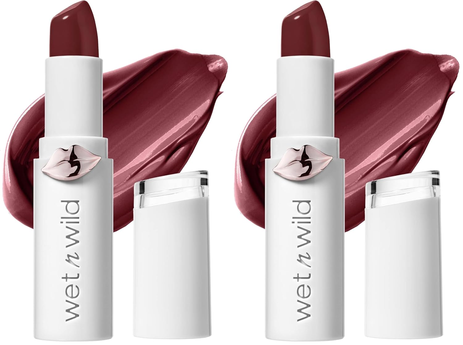 wet n wild Mega Last High-Shine Lipstick Lip Color, Infused with Seed Oils For a Nourishing High-Shine, Buildable & Blendable Creamy Color, Cruelty-Free & Vegan - Pinky Ring